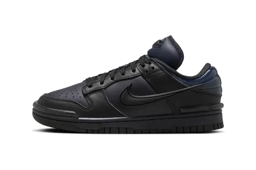率先近赏 Nike Dunk Low Twist 最新配色「Dark Obsidian」鞋款