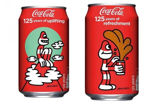 JAMES JARVIS × 可口可乐 125周年联名纪念罐