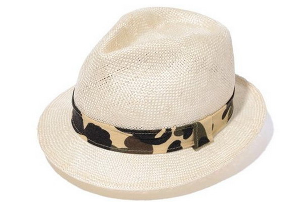 Bape 1st Camo Straw Hats 帽款
