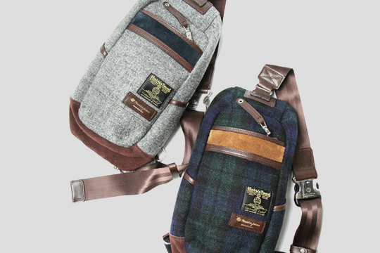 Master-Piece × Harris Tweed 2011秋冬联名系列包款