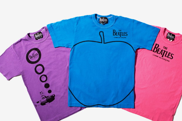 The Beatles × COMME des GARCONS 2011秋冬联名款T-Shirts发表