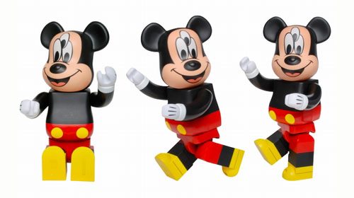 CLOT & DISNEY × BE@RBRICK "3 EYED MICKEY" 三眼米奇公仔