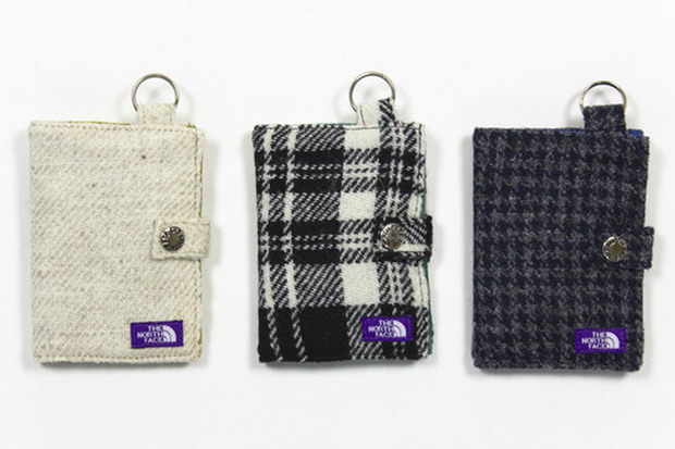 nanamica × The North Face 紫标系列 × Harris Tweed 联名钱包