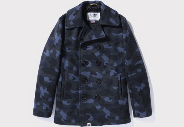 A Bathing Ape × Schott NYC 梦幻联名作品 1st Camo 海军外套