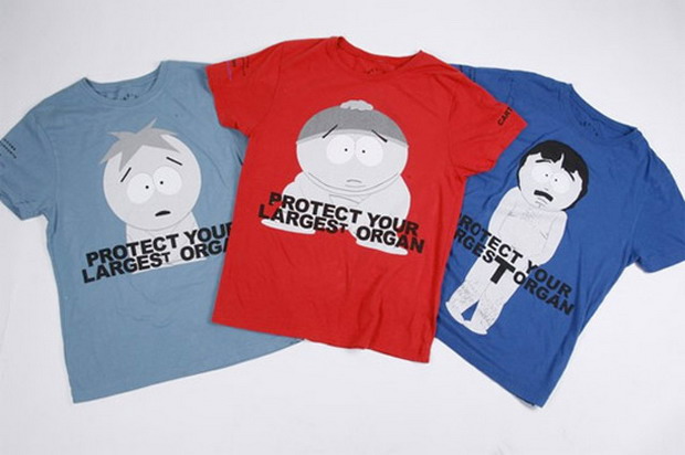 South Park × Marc Jacobs 联合推出"Skin"系列主题Tee