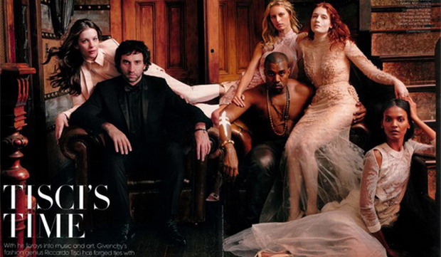 Vogue杂志 - Tisci's Time: 设计师 Riccardo Tisci 与 Kanye West