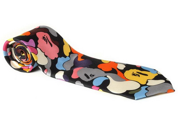 Mr. Bathing Ape Multi Camo Tie 缤纷迷彩领带！