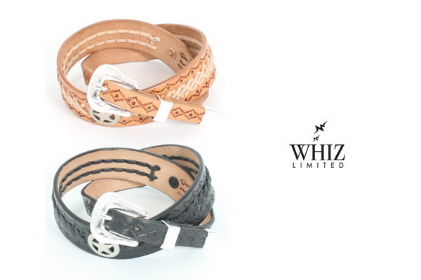Whiz Leathers 2012 手工最高版本 Western Belt 皮带