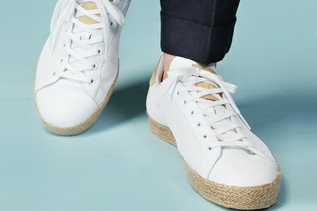 United Arrows × adidas Originals 麻绳大底 Rod Laver 鞋款