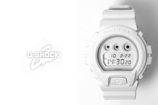 Casio 2012 极白无尘 全白版 G-Shock DW 6900