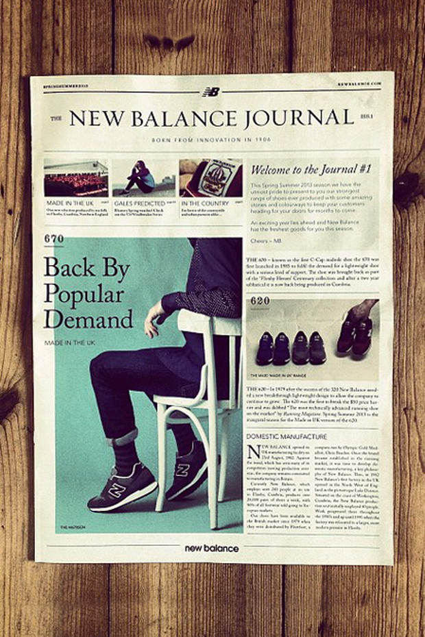 The New Balance Journal Issue 1 刊物