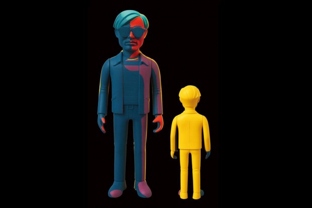 Medicom Toy VCD Andy Warhol Silk Screen & Normal Version Figure 公仔玩偶