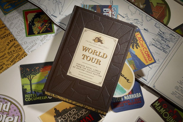 Louis Vuitton 路易威登发表以复古酒店标签为灵感打造的 “WORLD TOUR”旅游书籍