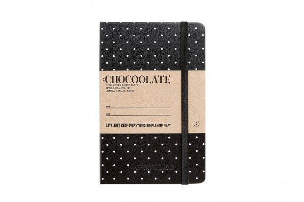 :CHOCOOLATE × Moleskine 黑白波点图案设计联乘别注笔记本