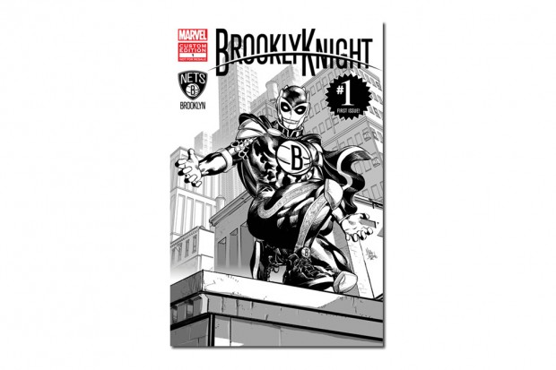 Marvel 与 Brooklyn Nets 推出 NBA 史上首位超级英雄《BrooklyKnight》漫画