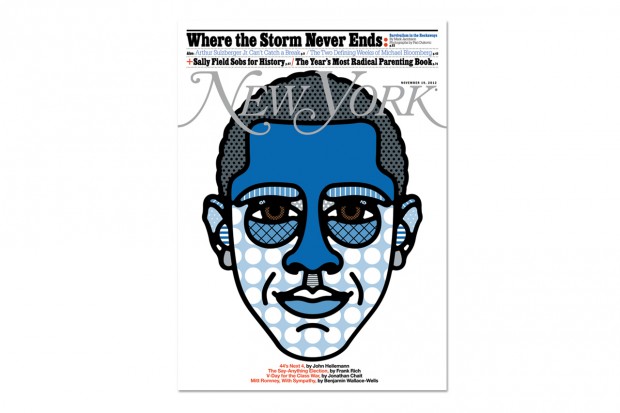 设计师双人组 Craig & Karl's Craig Redman 为 《New York Magazine》打造奥巴马 Obama 胜选庆祝封面
