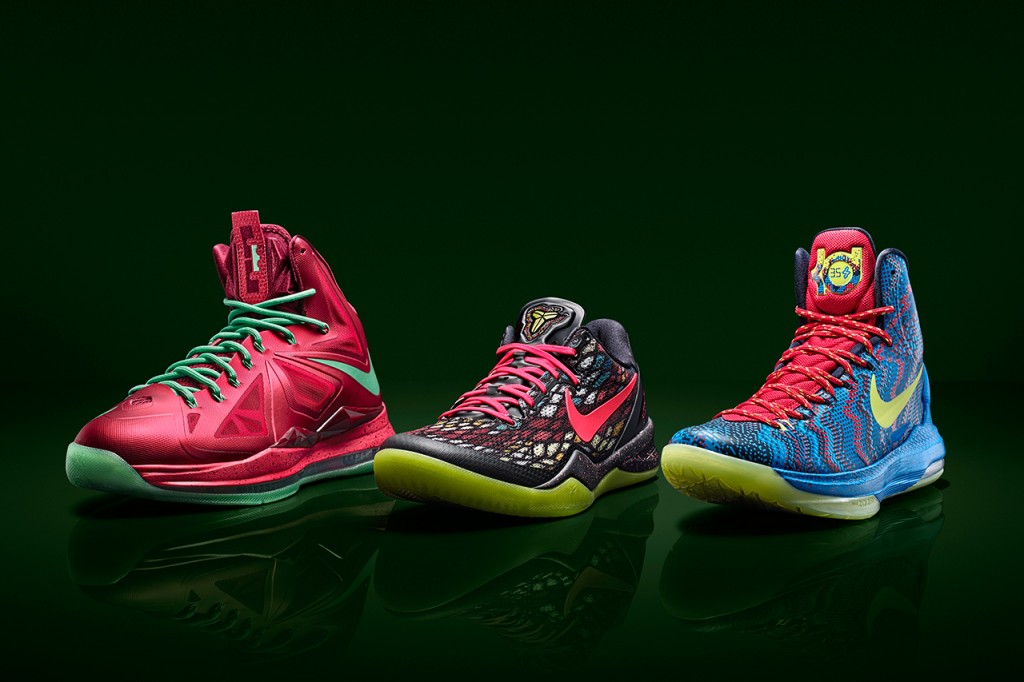 Nike Basketball 2012 “Christmas Pack” 圣诞节别注系列鞋款