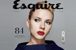 Scarlett Johansson 登上最新一期2013年君子杂志俄国版封面