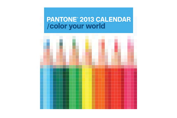 Pentagram 推出 PANTONE 2013 CALENDAR / color your world 月历
