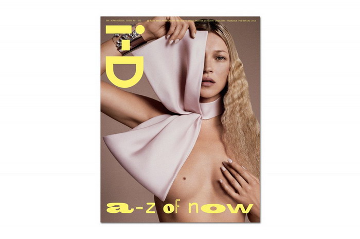Kate Moss 担任 i-D Magazine's 2013 Pre-Spring 早春 “Alphabetical” Issue 封面人物