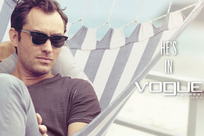 Jude Law 演绎意大利眼镜品牌 Vogue Eyewear 2013春季型录 Lookbook