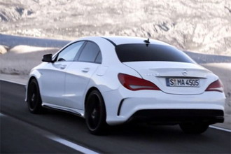 Mercedes-Benz 公开全新 2014 CLA 45 AMG 宣传视频概念影片