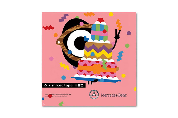 Mercedes-Benz 与 Darcel Disappoints 合作打造第 50 张 Mixed Tape 混音专辑封面