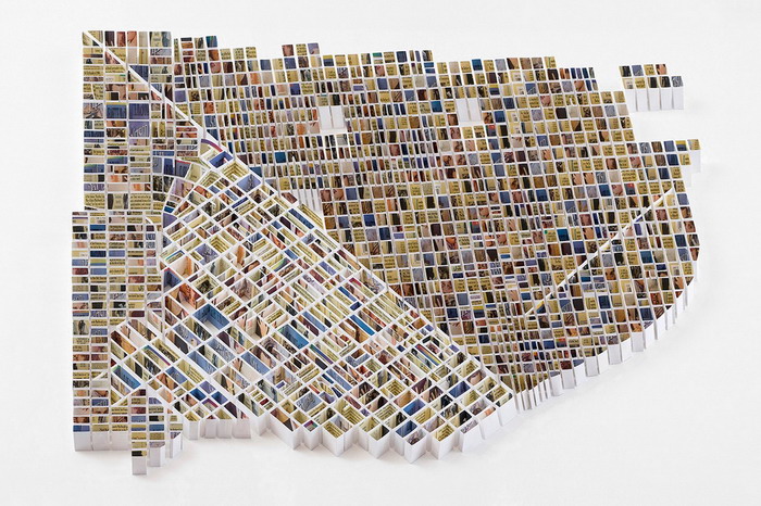 英国艺术家 Matthew Picton 打造 3D 立体地图