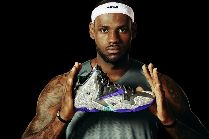 勒布朗·詹姆斯 lebron james 全新战靴 nike lebron 11【图】