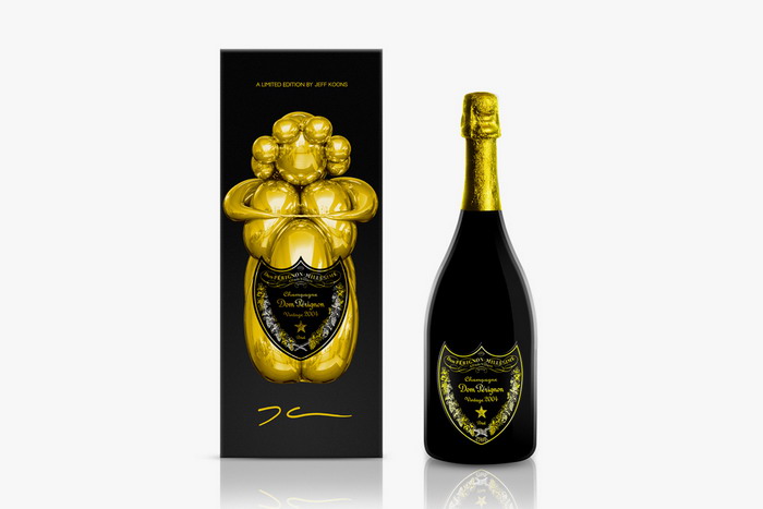 Jeff Koons 为 Dom Perignon 打造全新酒瓶包装