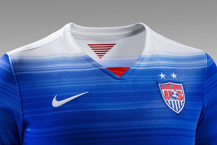 Nike 发布2015 年美国足球国家队客场球衣