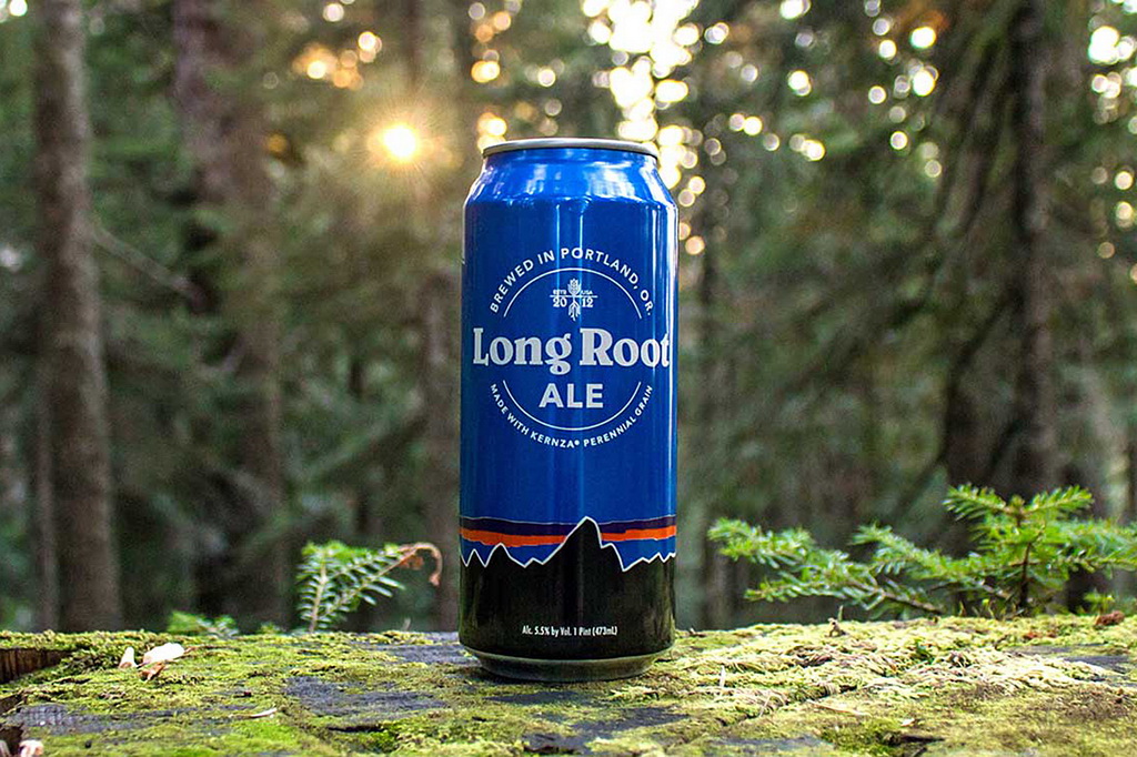 Patagonia 与 Hopworks Urban Brewery 推出全球首款多年生小麦啤酒「Long Root Ale」