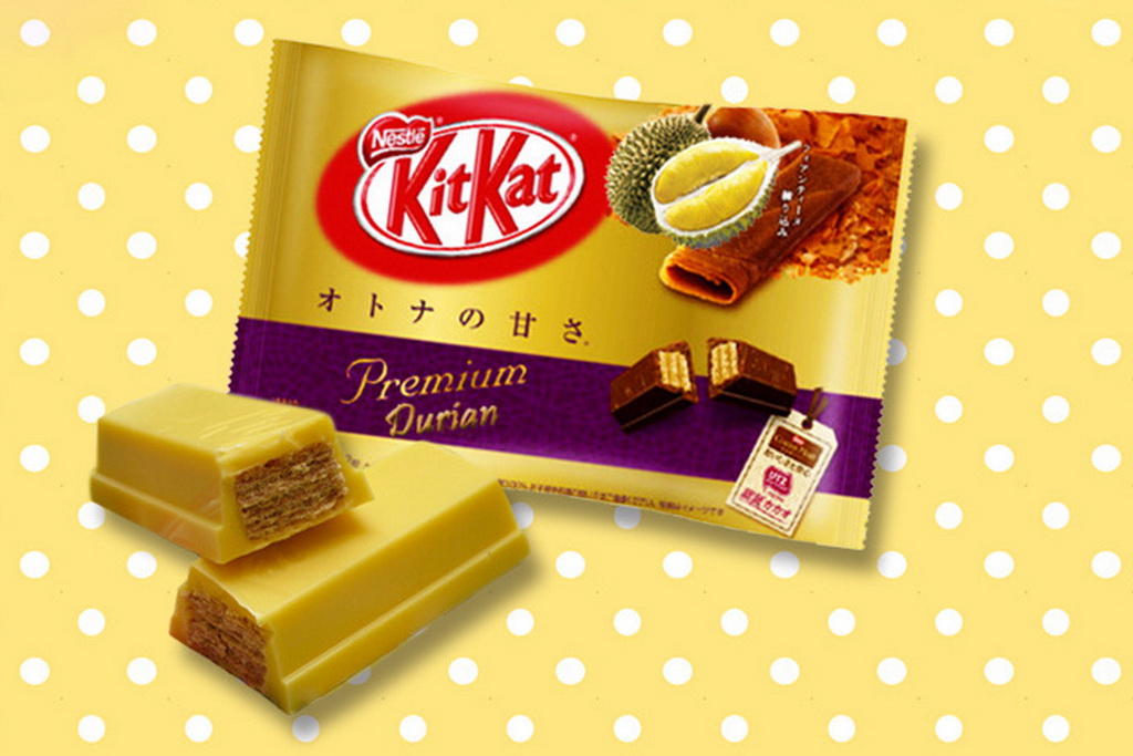 KitKat 将于泰国推出限定版榴莲味巧克力？
