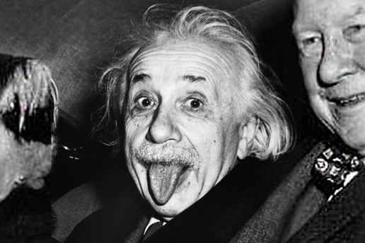 爱因斯坦经典「吐舌」照片以 $125,000 美元高价售出