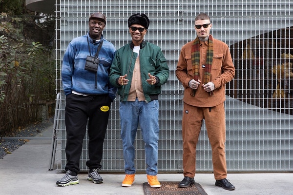 街拍 Streetsnaps: Patta 主理人 Edson Sabajo、Vincent van der Waal 及 Guillaume Smit