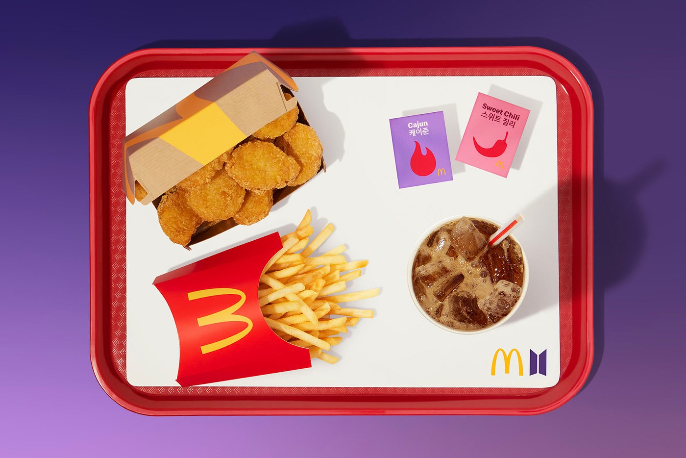 防弹少年团 BTS × McDonald's 最新联名套餐正式登场