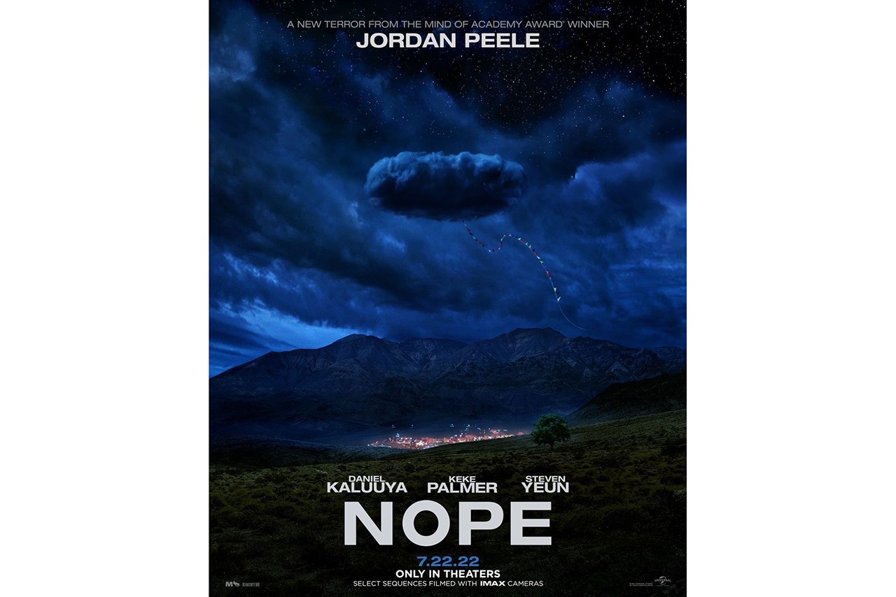 Jordan Peele 全新恐怖力作《Nope》电影视觉海报曝光