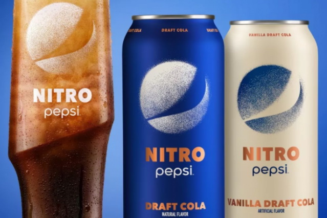 百事可乐推出新品 Nitro Pepsi 注入氮气的可乐
