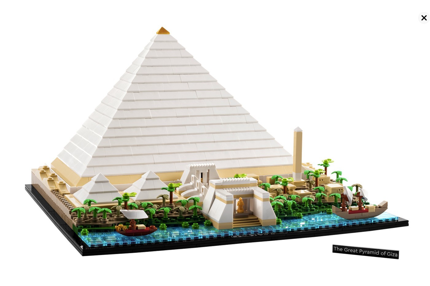 LEGO 推出全新埃及胡夫金字塔积木套装