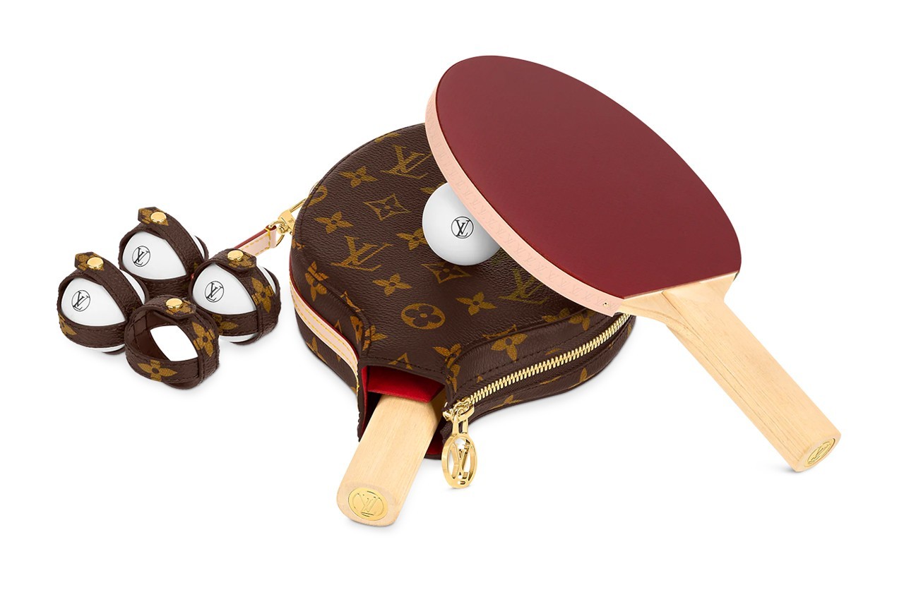 Louis Vuitton 推出要价 $2,280 美元全新乒乓球套装