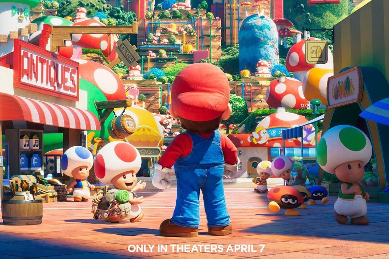 超级马里奥兄弟动画电影《The Super Mario Bros. Movie》首张海报正式公开