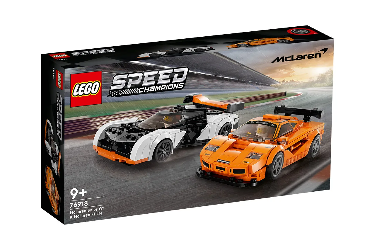 LEGO 推出全新 McLaren 双超跑积木模型套装