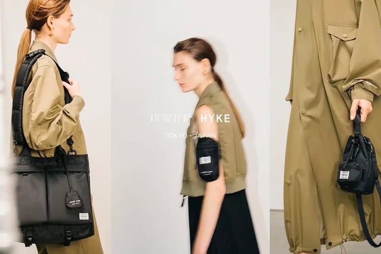 PORTER × HYKE 2023 春夏系列联名系列正式登场