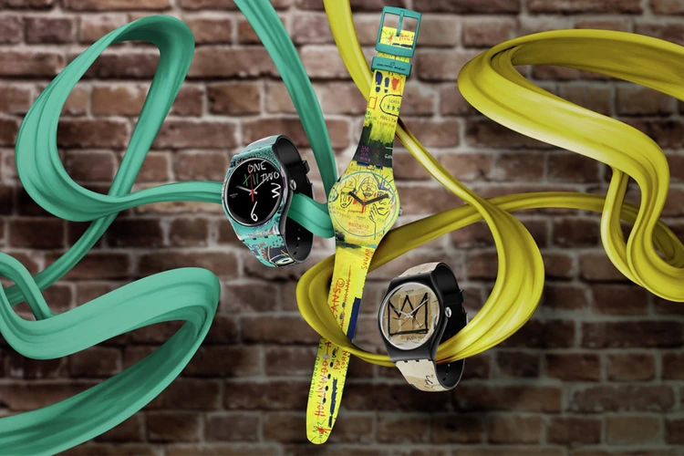 Swatch × Jean-Michel Basquiat 联名系列表款发布