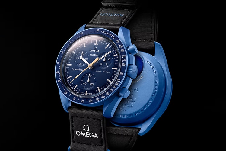 Swatch × OMEGA 推出全新「海王星」主题 MoonSwatch 联名登月表