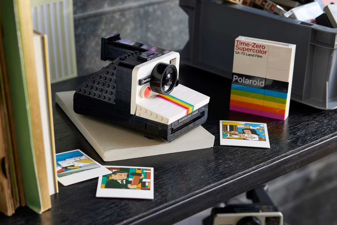 LEGO Ideas 推出全新 Polaroid OneStep SX-70 拍立得积木模型
