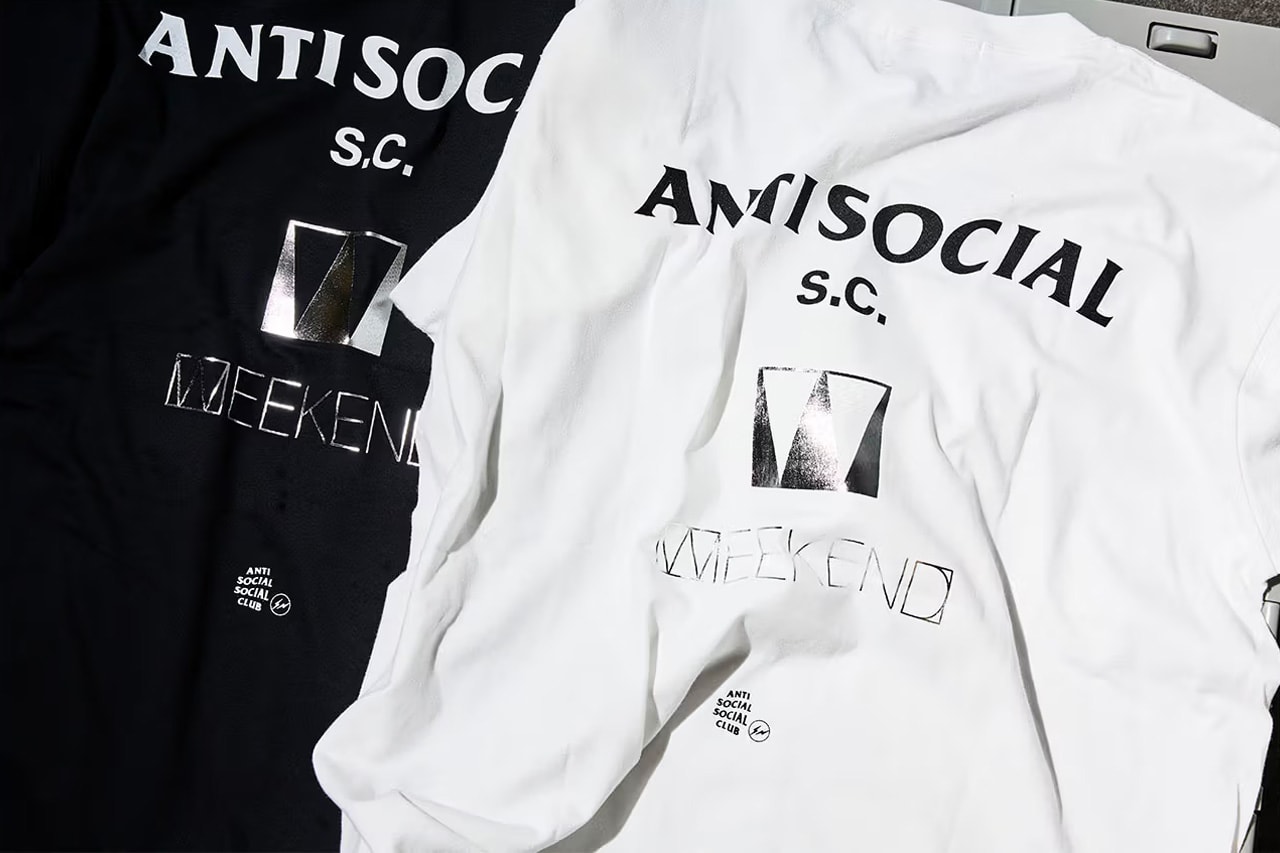 fragment design × Anti Social Social Club × WEEKEND 最新联名系列发布