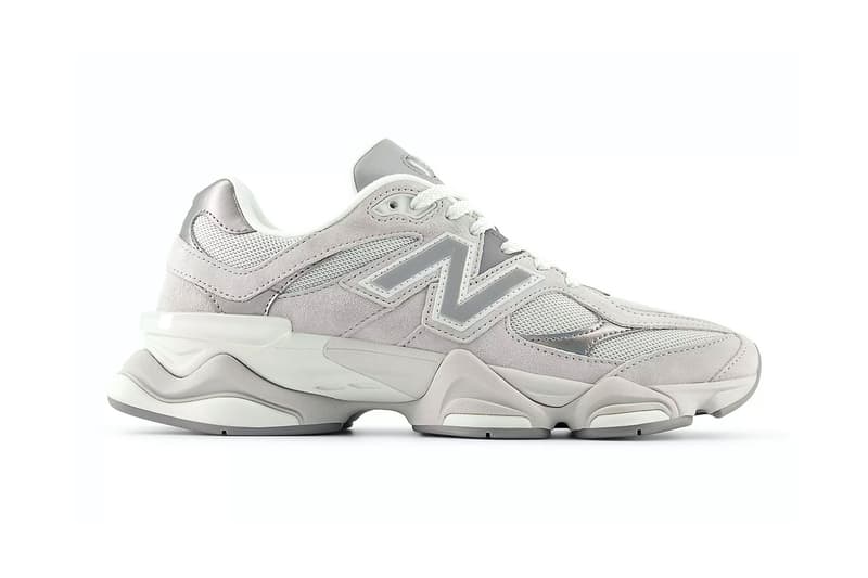 New Balance 推出 9060「Silver Metallic」银色反光系列鞋款