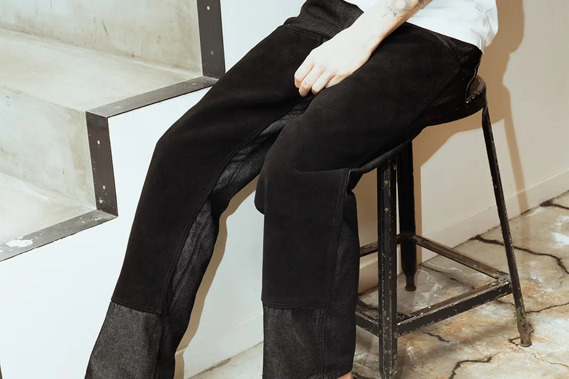 WILD LIFE TAILOR 与 Wrangler 推出麂皮双膝牛仔裤