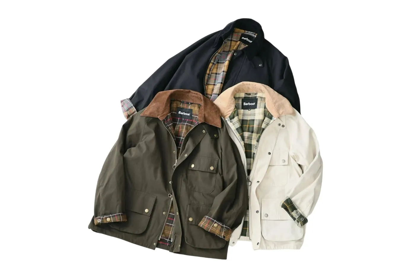 JOURNAL STANDARD relume 以非油蜡棉尼龙与下摆束绳重构 Barbour Solway Zipper